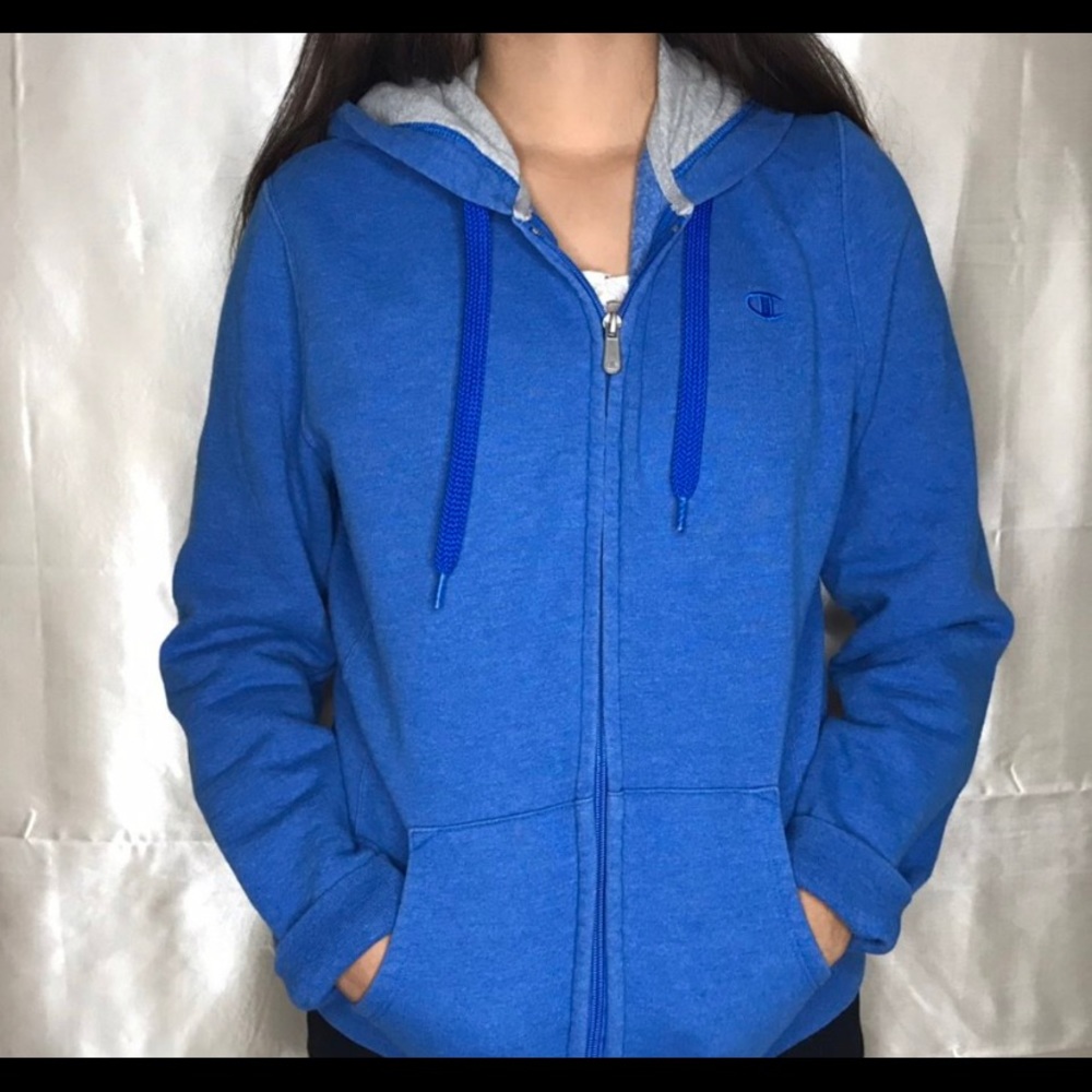 Champion Zip Up Sweater